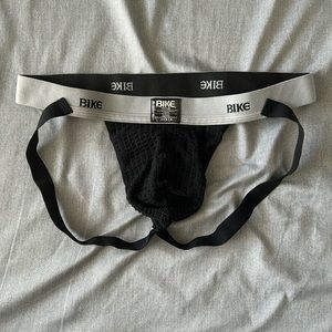 Bike Athletic Swimmer Jockstrap - Black - Medium